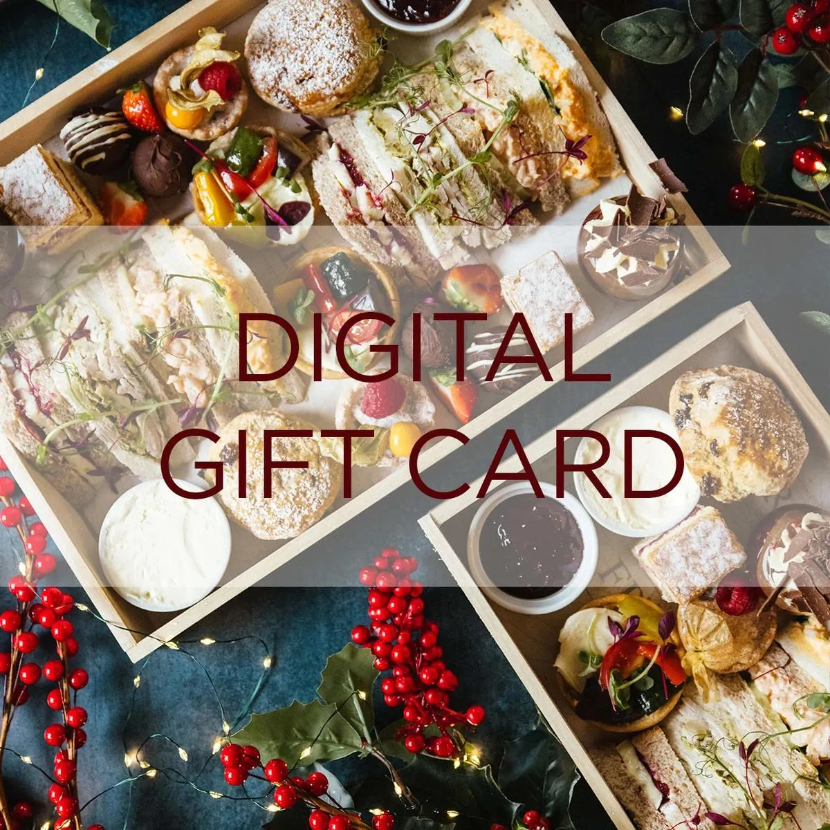 Digital Gift Card - High Tea for Two