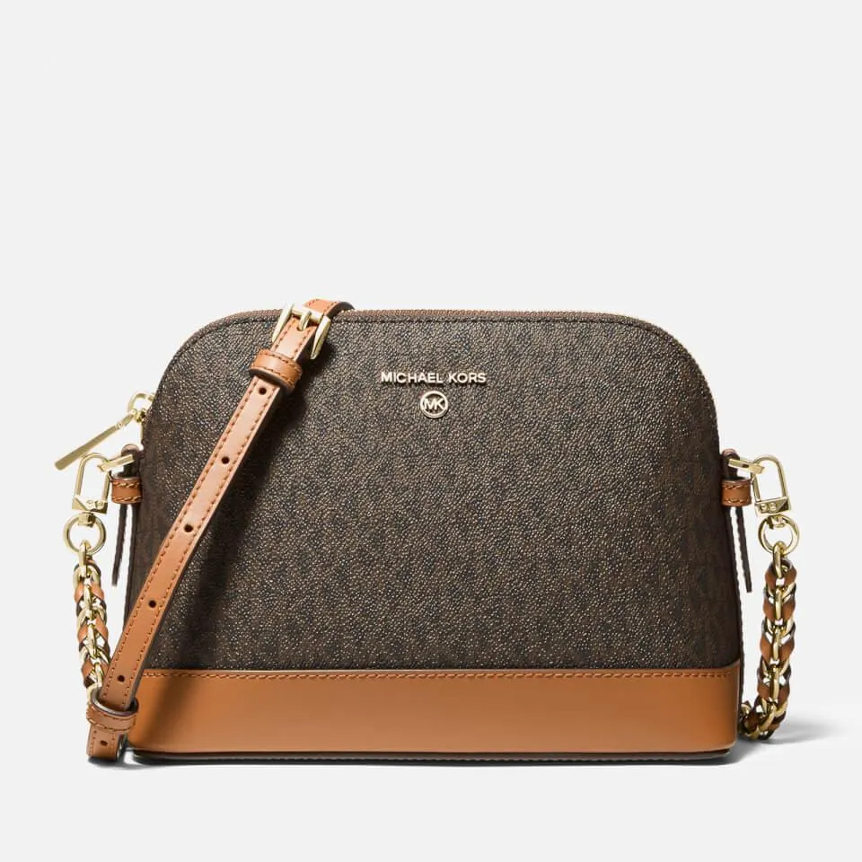 MICHAEL Michael Kors Jet Set Charm Large Dome Jacquard Bag