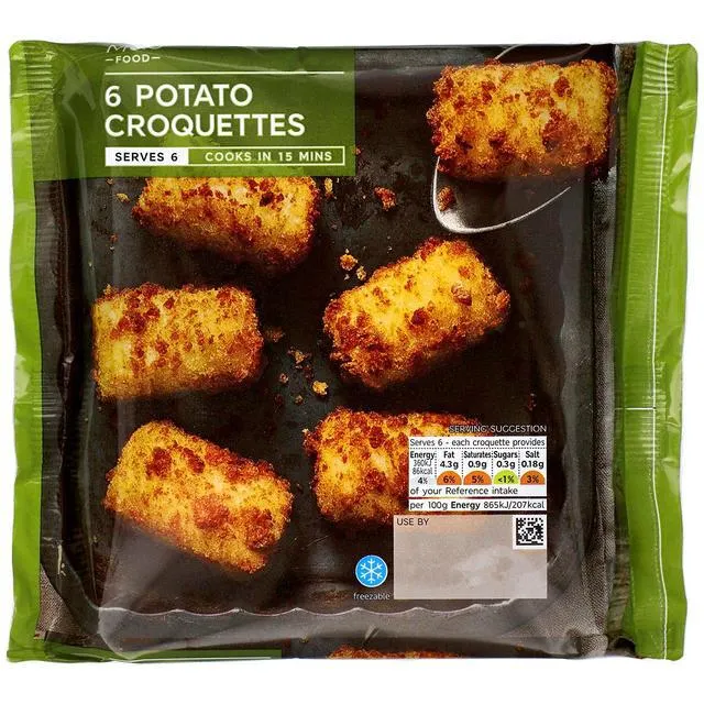 M&S 6 Potato Croquettes 250g