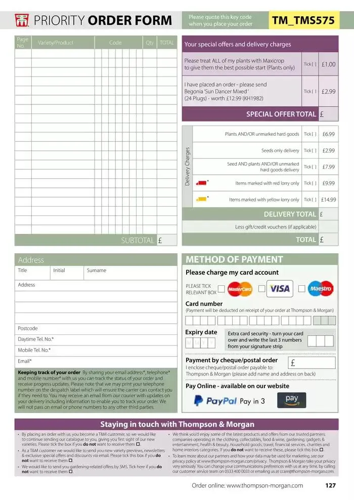 The Spring Catalogue from 20 March to 31 May 2025 - Catalogue Page 127