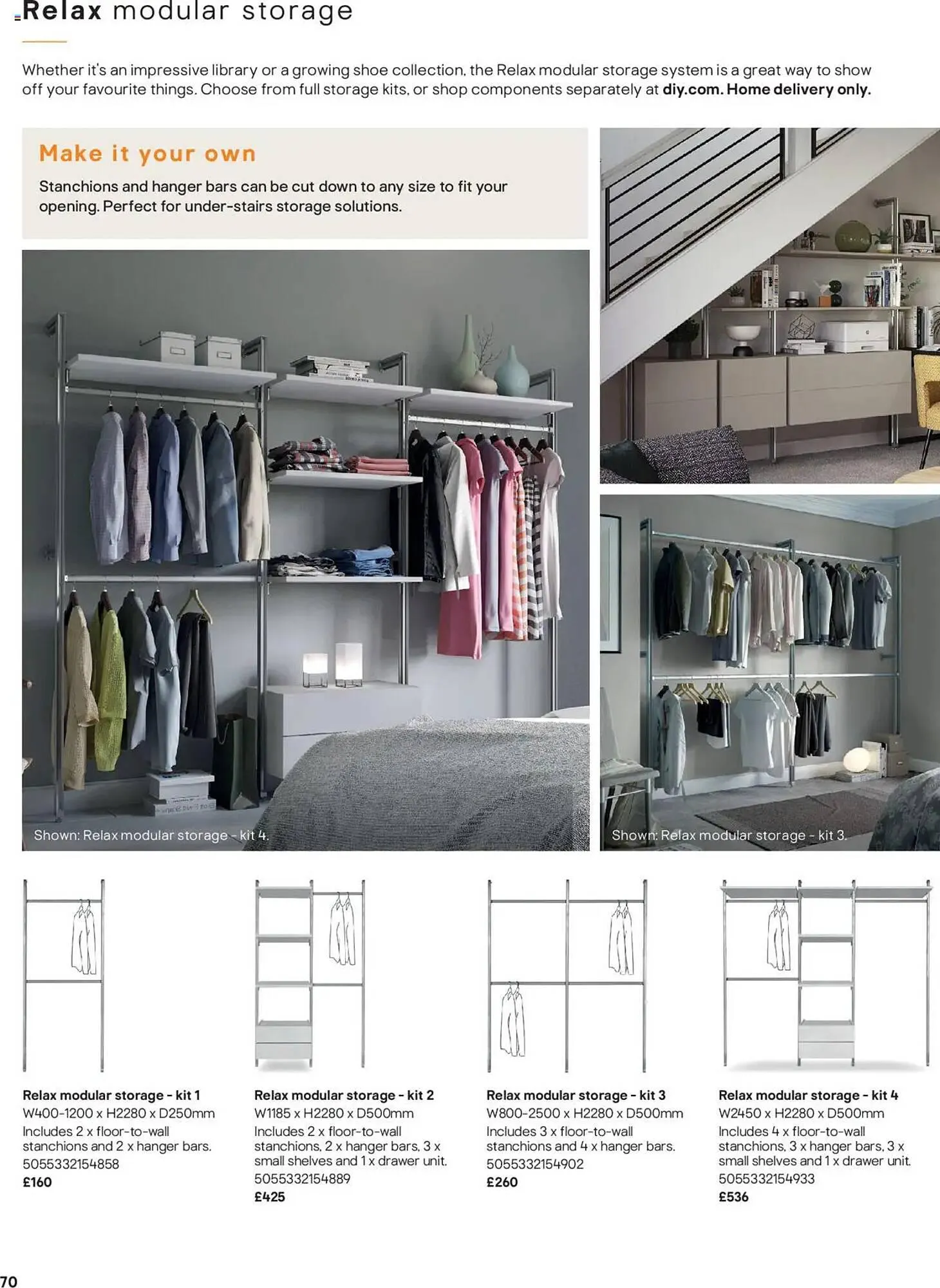 B&Q leaflet from 22 November to 31 May 2025 - Catalogue Page 70