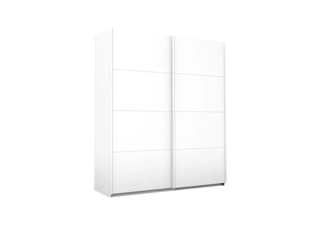 Lima 181cm 2 Door Sliding Wardrobe with Decor Front 210cm Tall