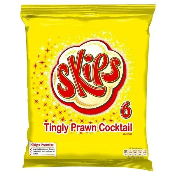 Skips Prawn Cocktail (Pack of 6)