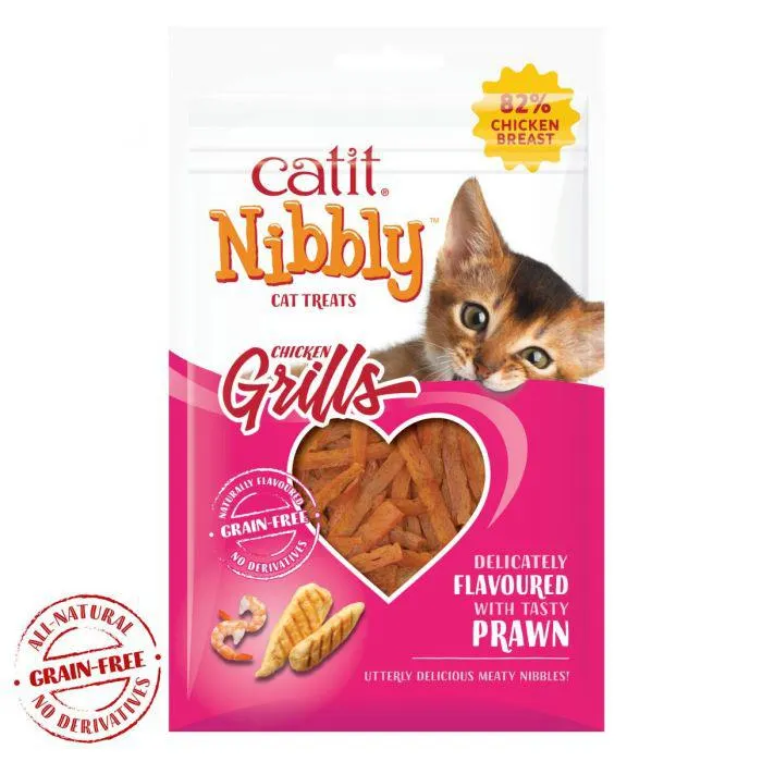 Catit Nibbly Grills - Chicken & Shrimp - 30g