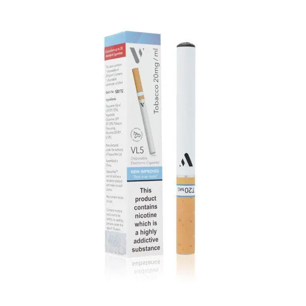 VL5 Disposable E-Cigarette - Tobacco