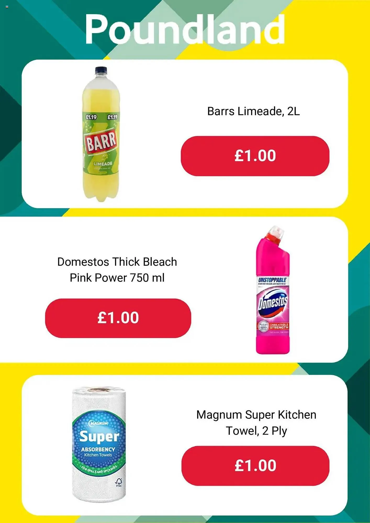 Poundland leaflet from 14 June to 14 July 2025 - Catalogue Page 3