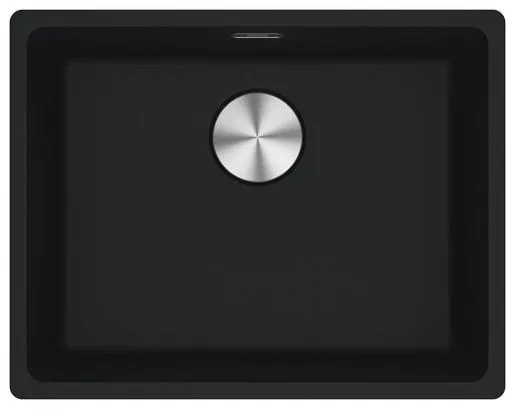 Franke Maris Granite 1 Bowl Undermount Kitchen Sink - Black