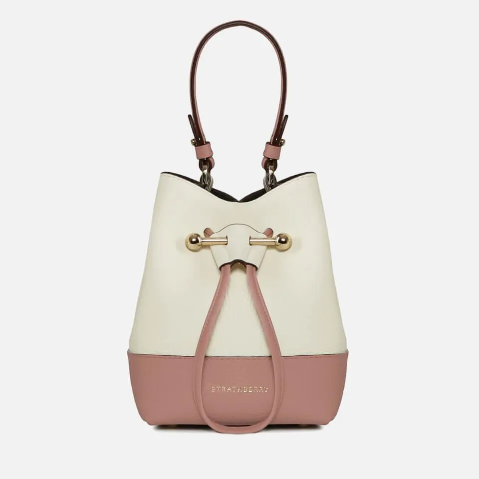 Strathberry Lana Osette Leather Bucket Bag
