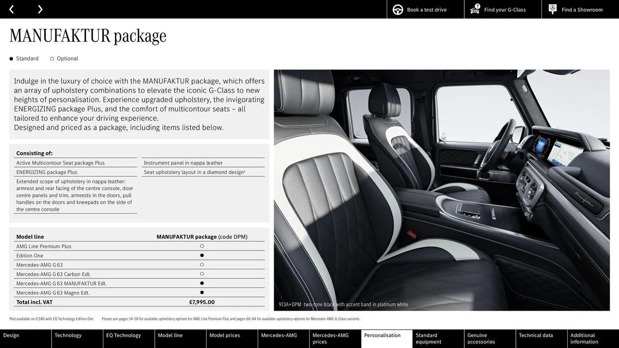 Mercedes Benz New G-Class from 8 August to 8 August 2025 - Catalogue Page 53