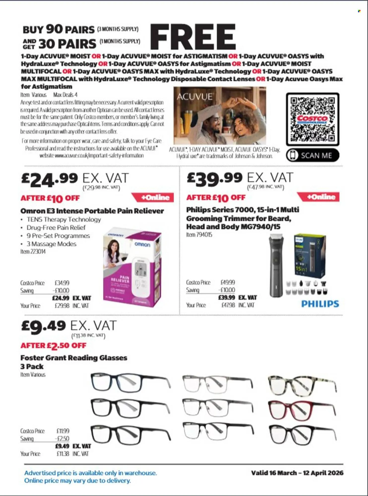 Costco leaflet from 16 March to 12 April 2026 - Catalogue Page 15