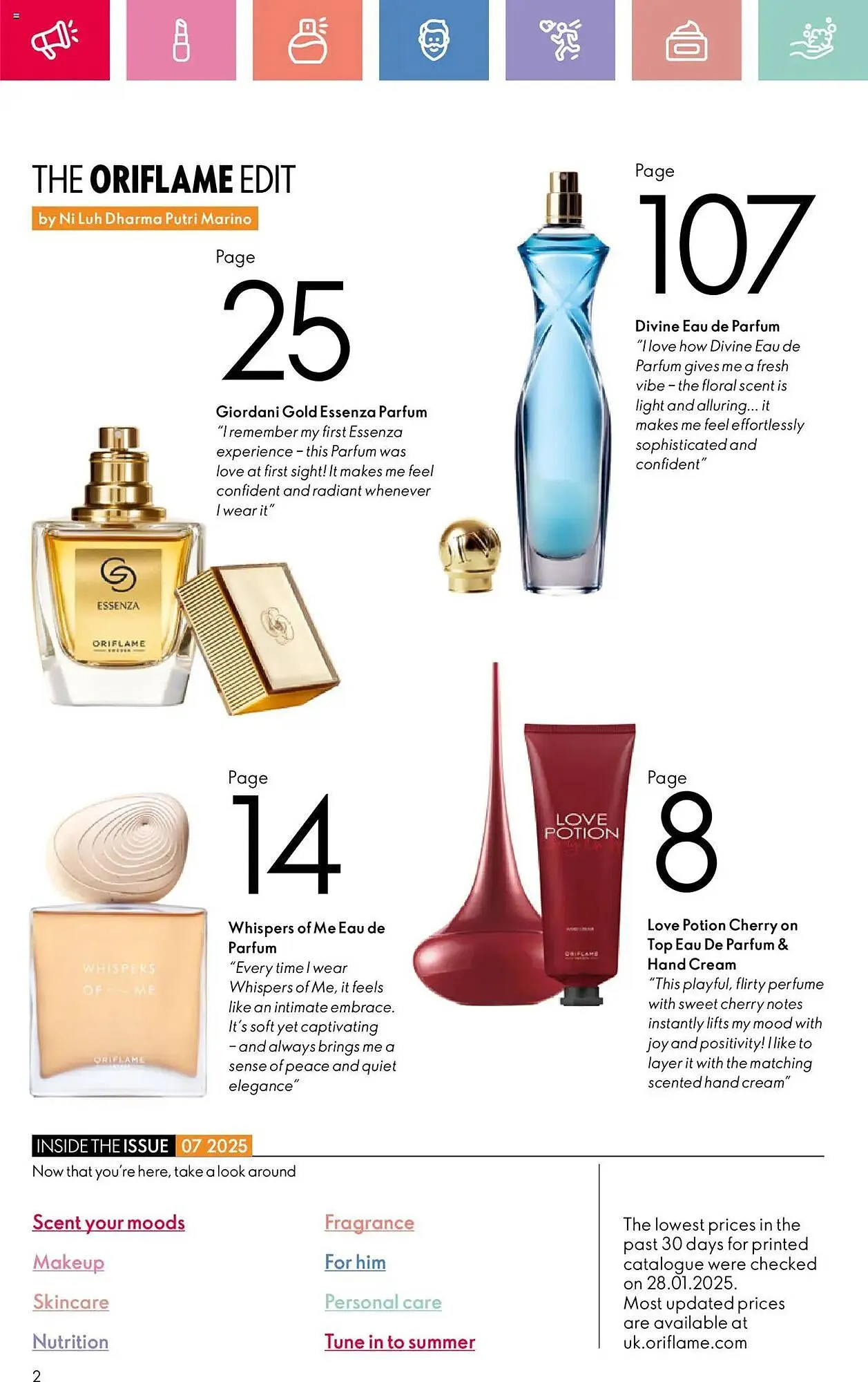 Oriflame leaflet from 8 May to 28 May 2025 - Catalogue Page 2
