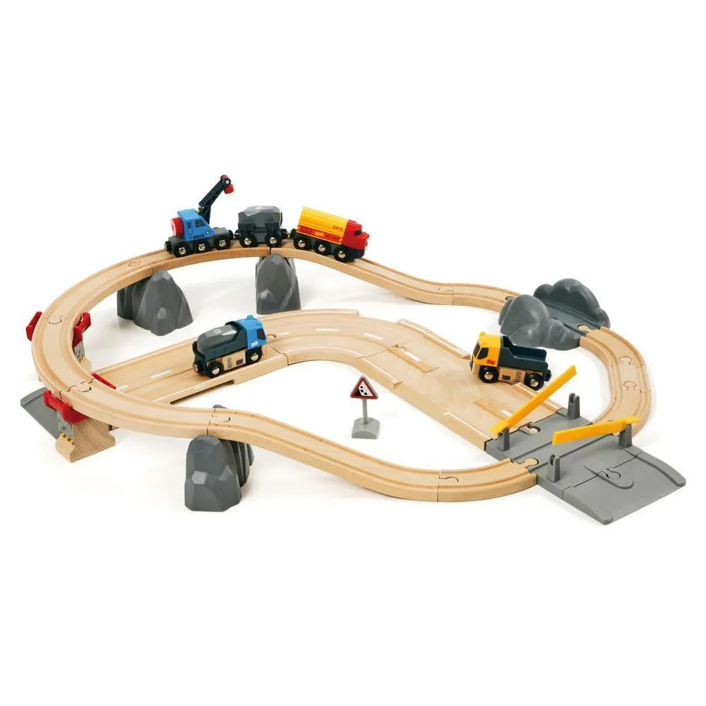 Brio World Rail and Road Loading Set 33210
