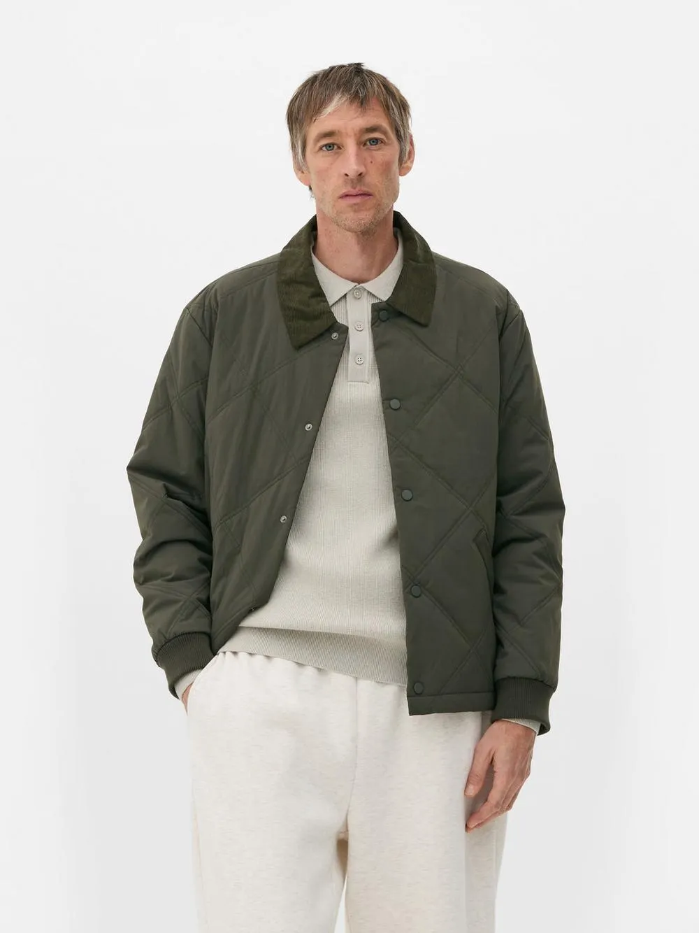 Diamond Quilted Puffer Jacket