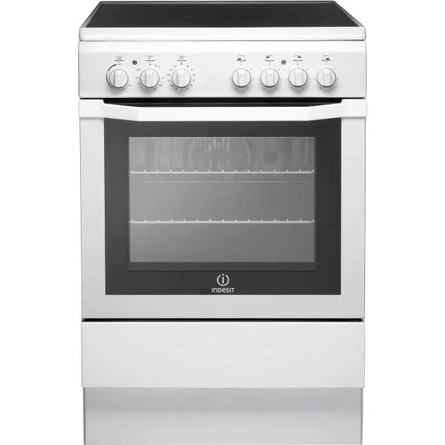 Indesit 60cm Electric Cooker - White