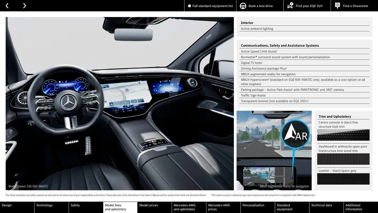 Mercedes Benz New EQE SUV from 24 August to 24 August 2025 - Catalogue Page 26