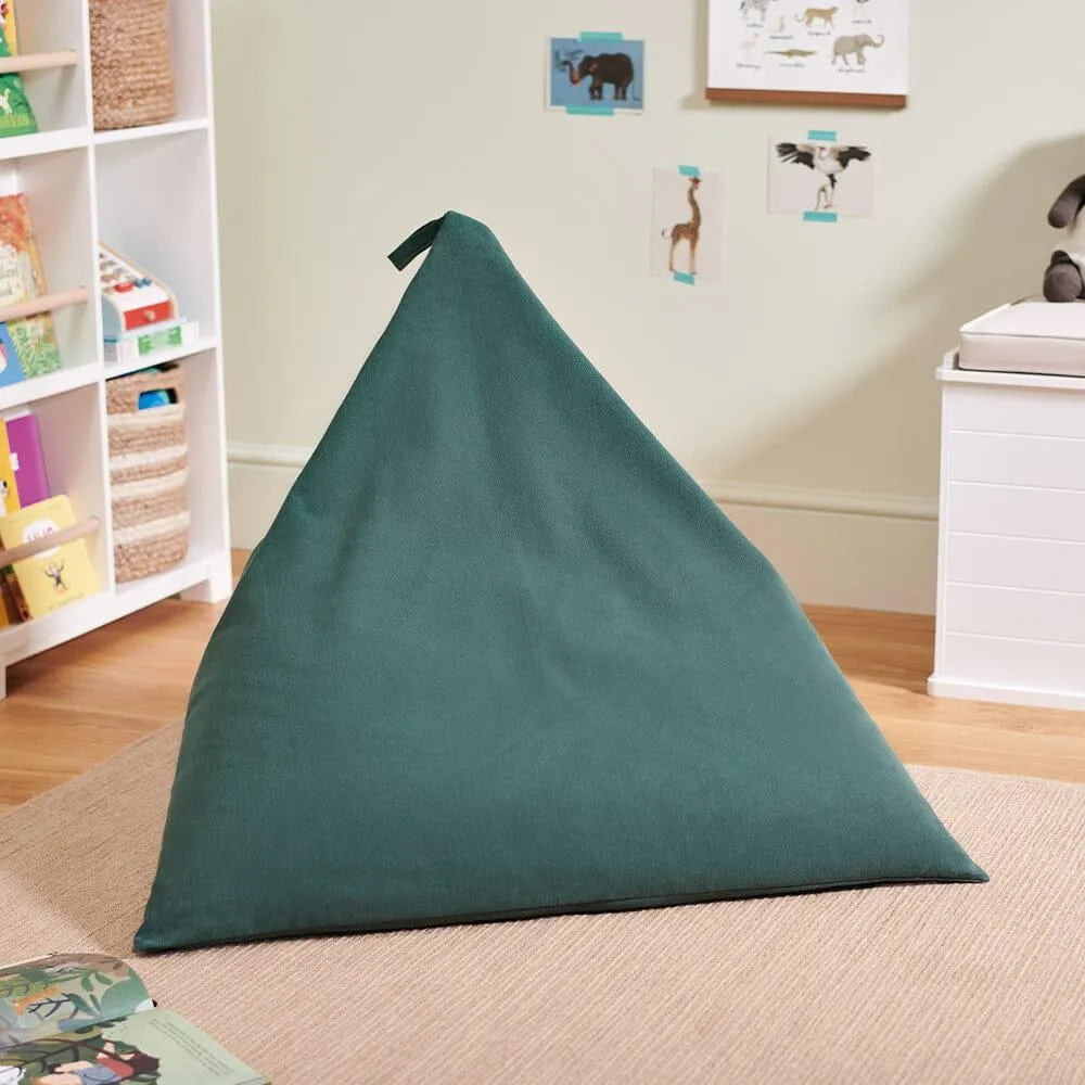 Plain Bean Bag, Forest Green