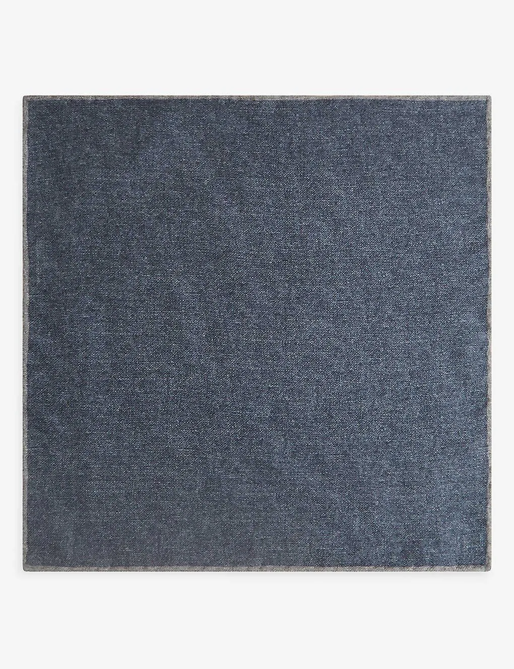 Halley contrasting-trim wool and silk-blend pocket square