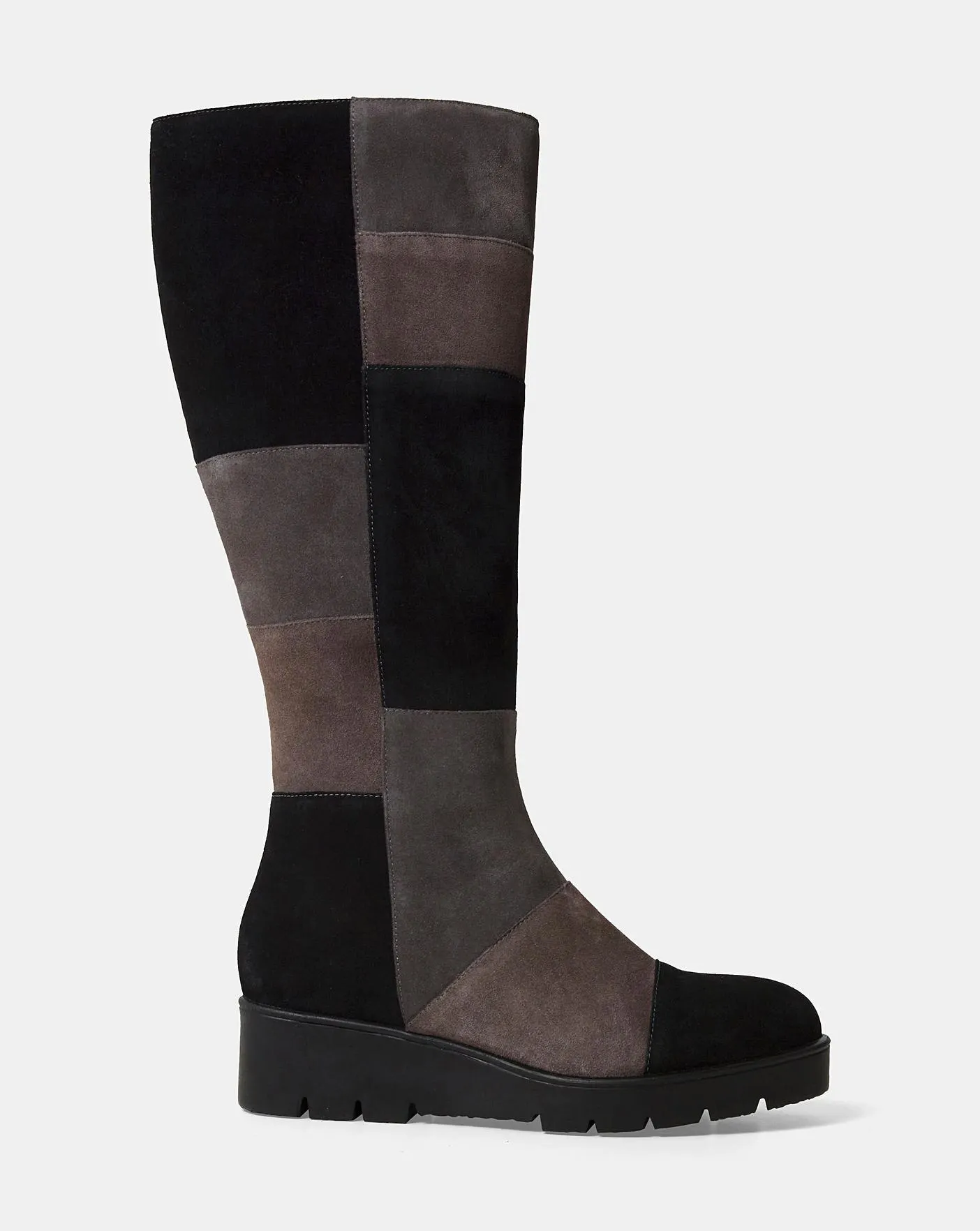 Joe Browns Suede Super Curvy Calf EEE