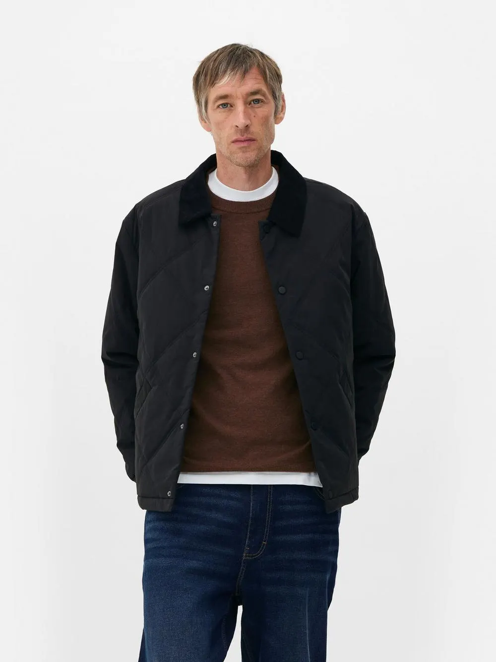 Diamond Quilted Puffer Jacket