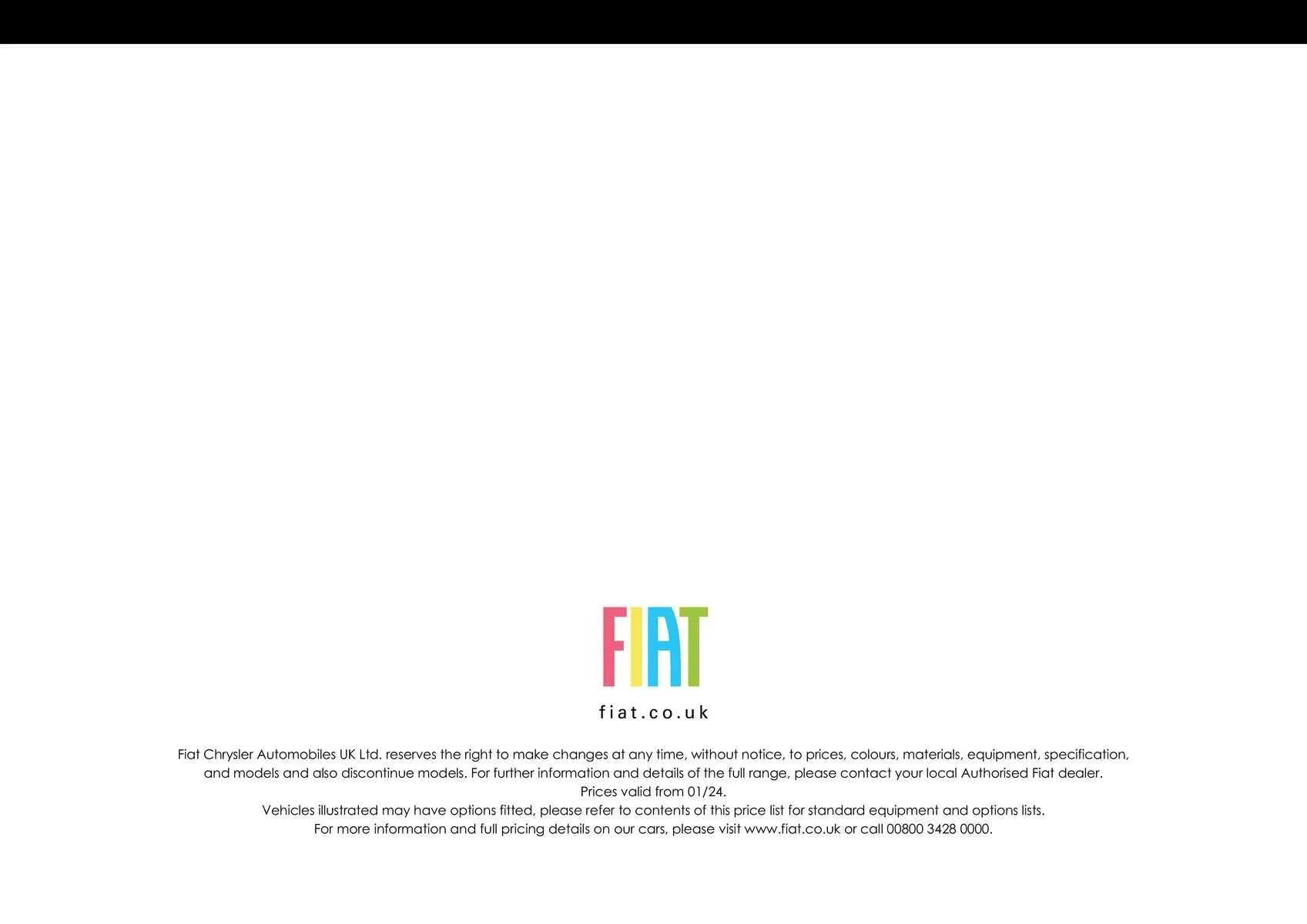 Fiat Weekly Offers from 23 January to 31 December 2024 - Catalogue Page 50