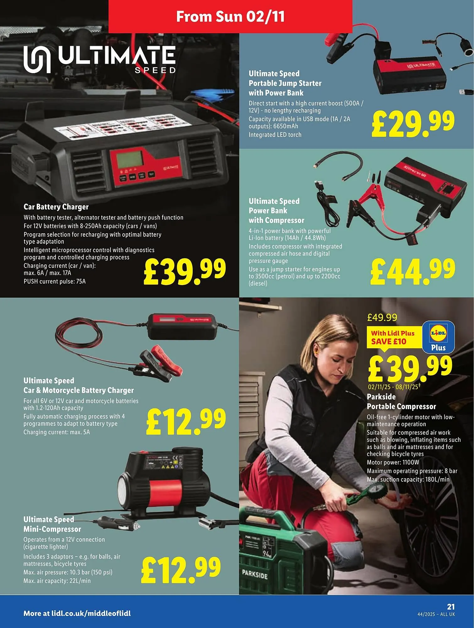 Lidl leaflet from 30 October to 5 November 2025 - Catalogue Page 21