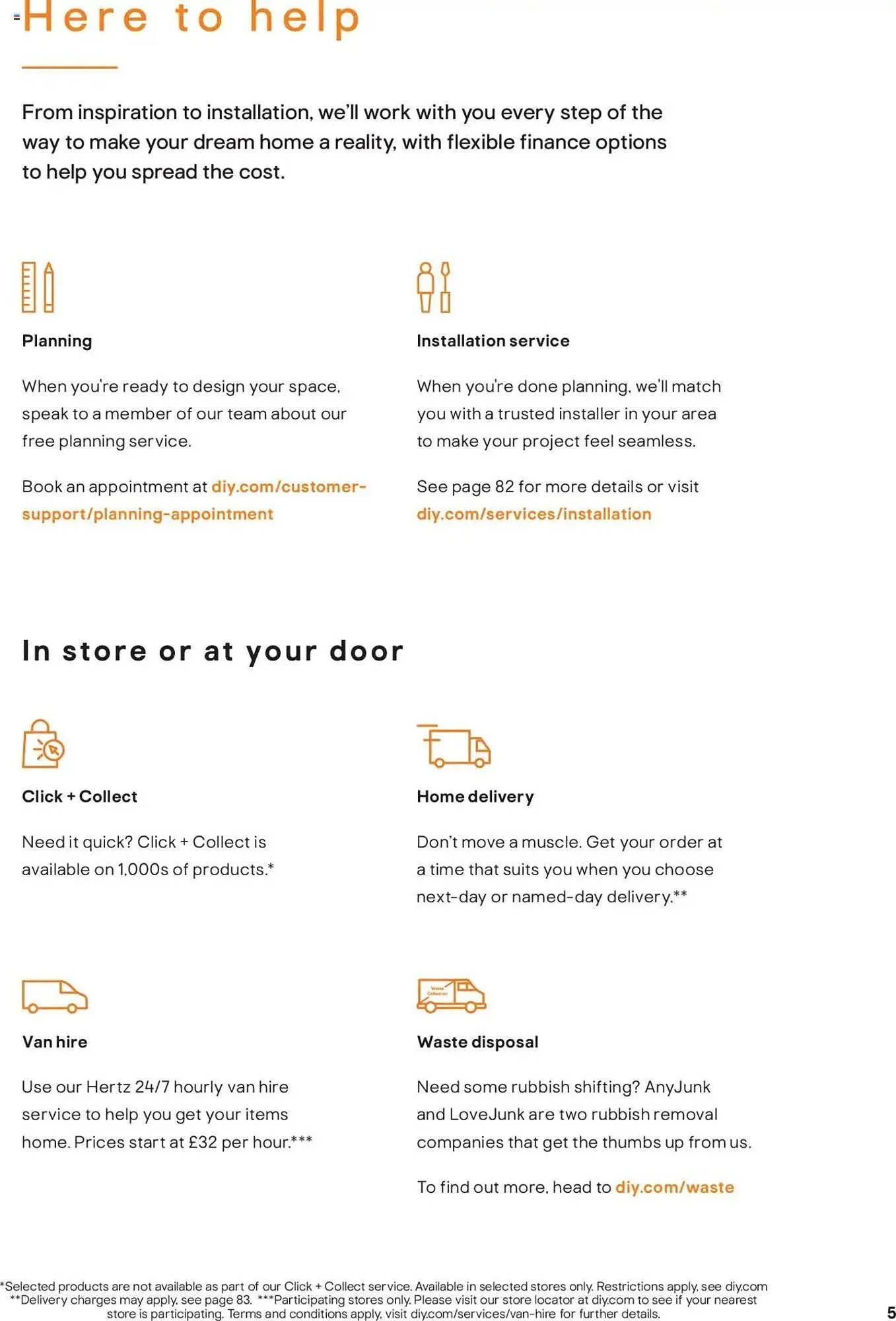B&Q leaflet from 22 November to 31 May 2025 - Catalogue Page 5