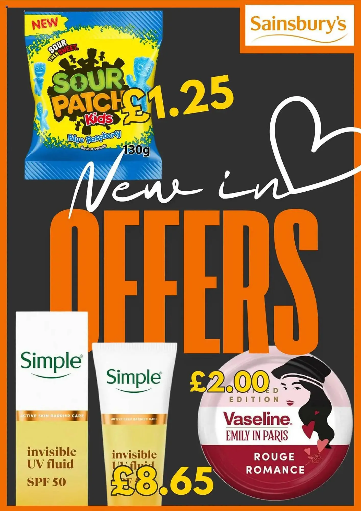 Sainsbury's leaflet from 29 July to 5 August 2025 - Catalogue Page 1