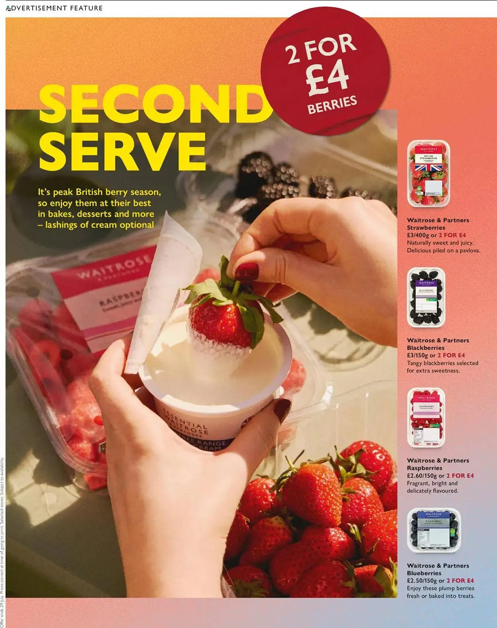 Waitrose leaflet from 3 July to 10 July 2025 - Catalogue Page 34