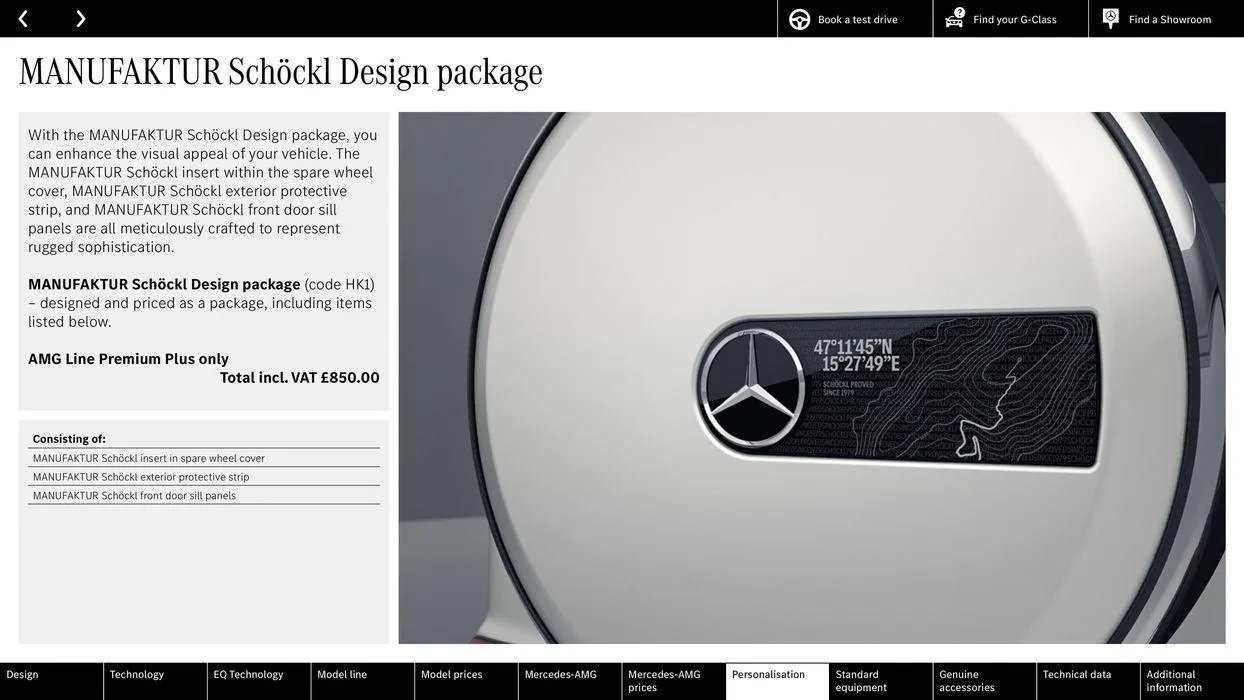 Mercedes Benz New G-Class from 8 August to 8 August 2025 - Catalogue Page 69