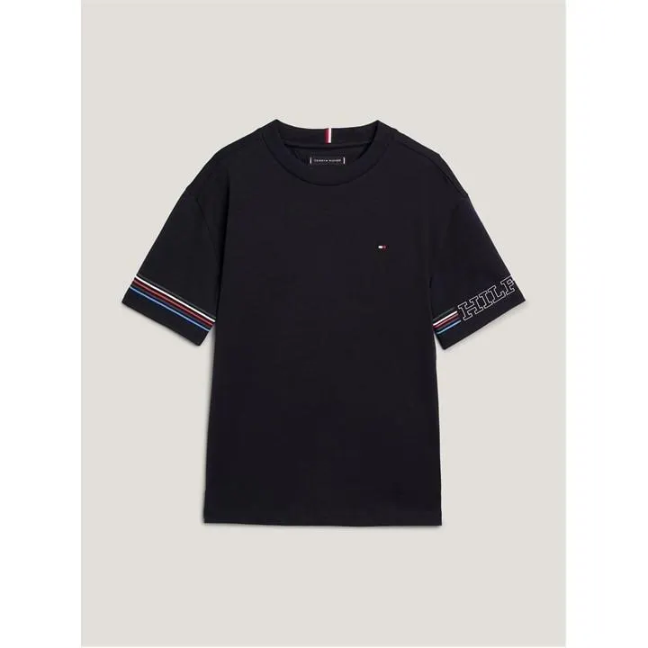 Tommy Strpe Arm Tee Jn42