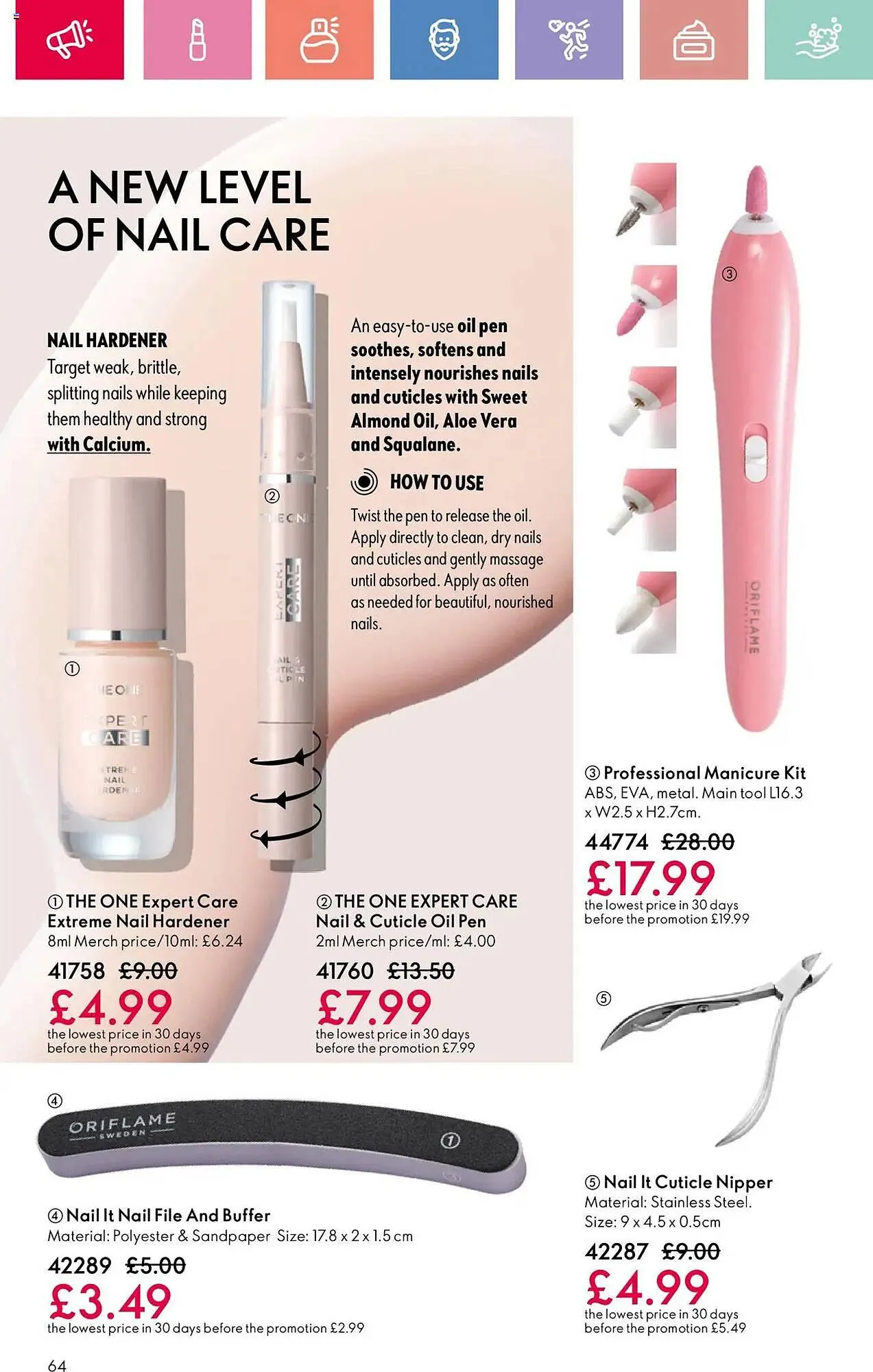 Oriflame leaflet from 29 May to 18 June 2025 - Catalogue Page 64