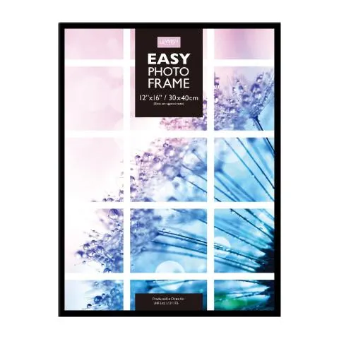 Lewis's Picture Photo Frame Easy - 30 x 40cm 12 x 16" - Black