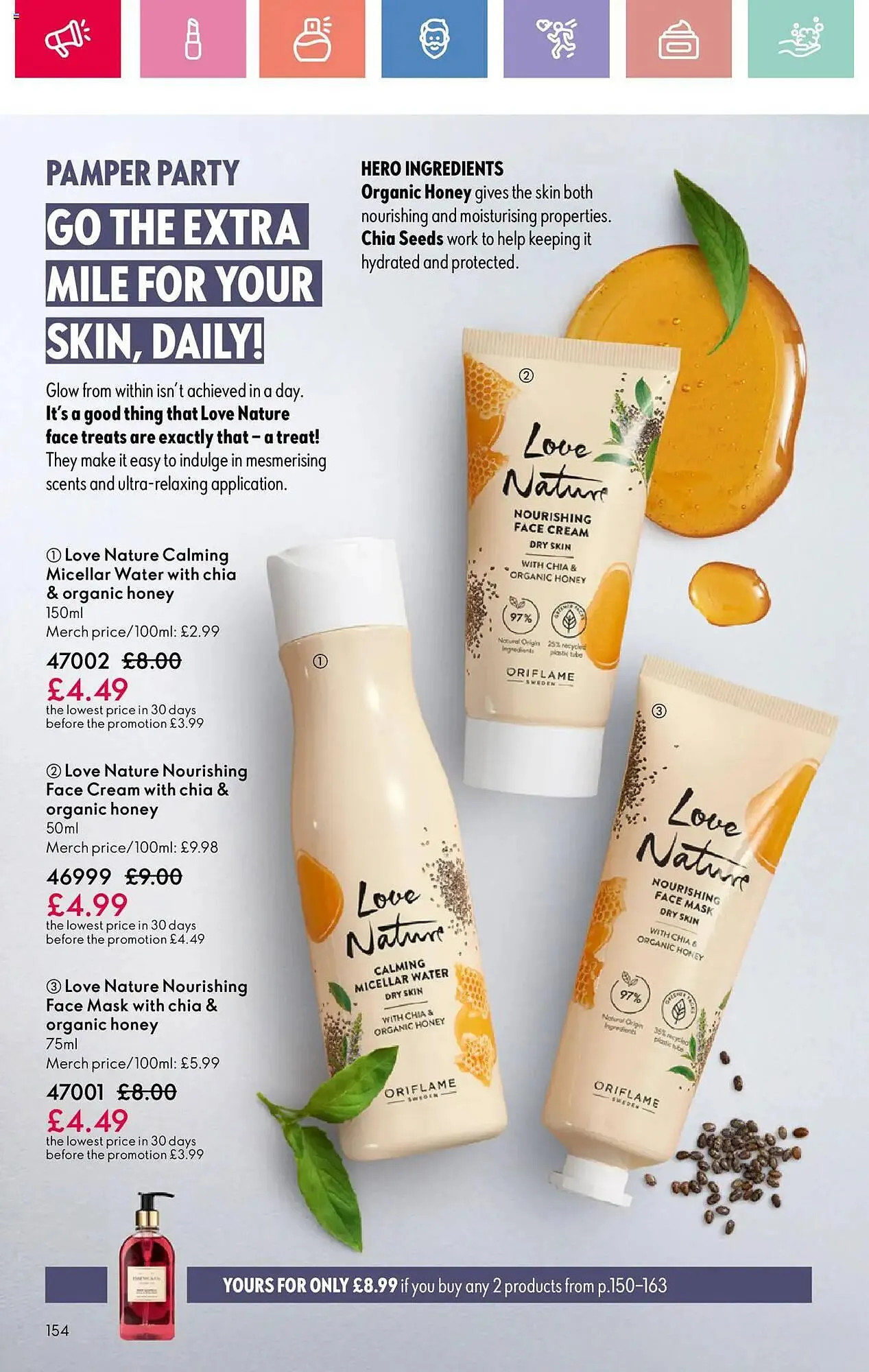 Oriflame leaflet from 31 July to 20 August 2025 - Catalogue Page 154
