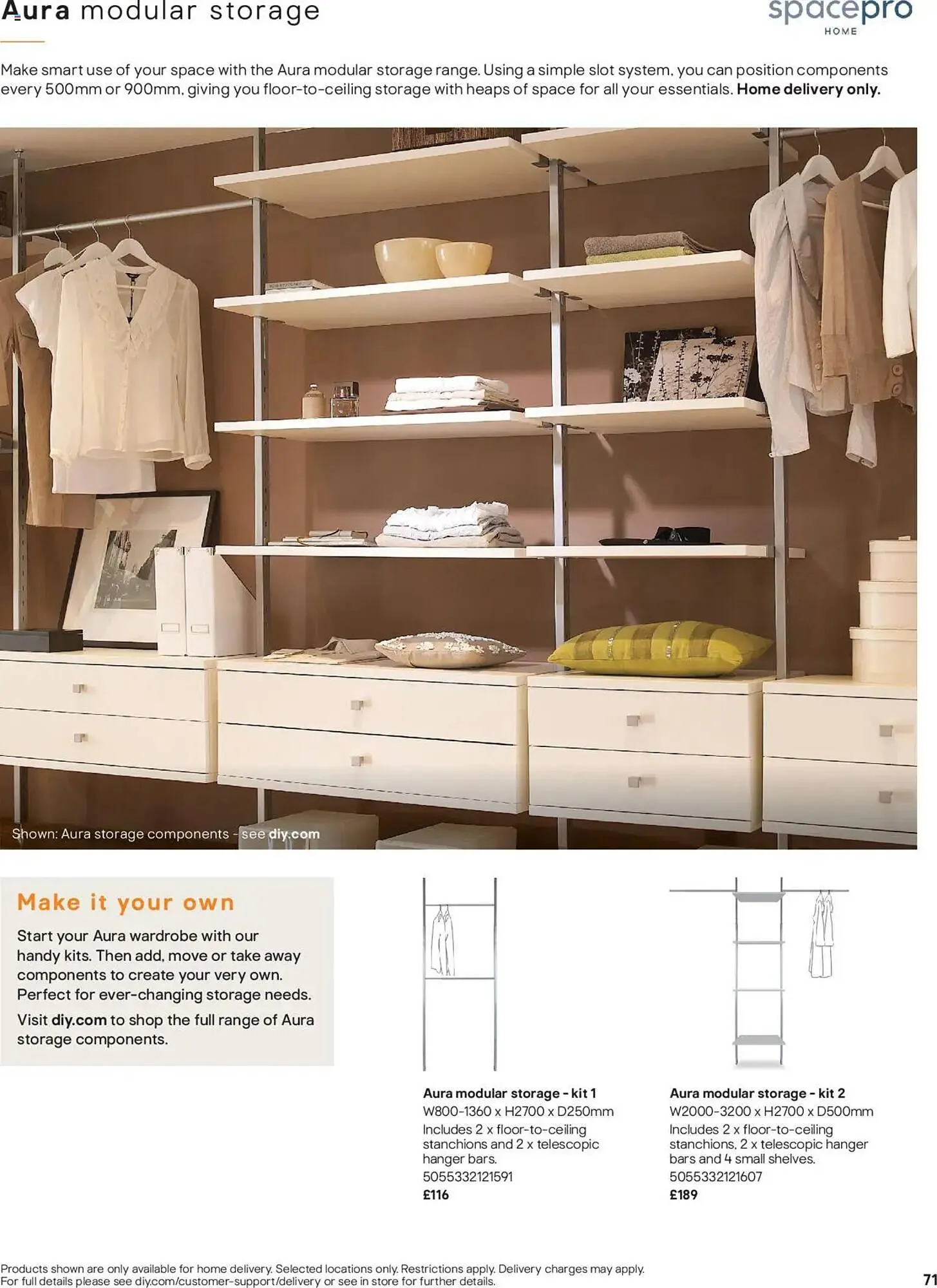 B&Q leaflet from 22 November to 31 May 2025 - Catalogue Page 71