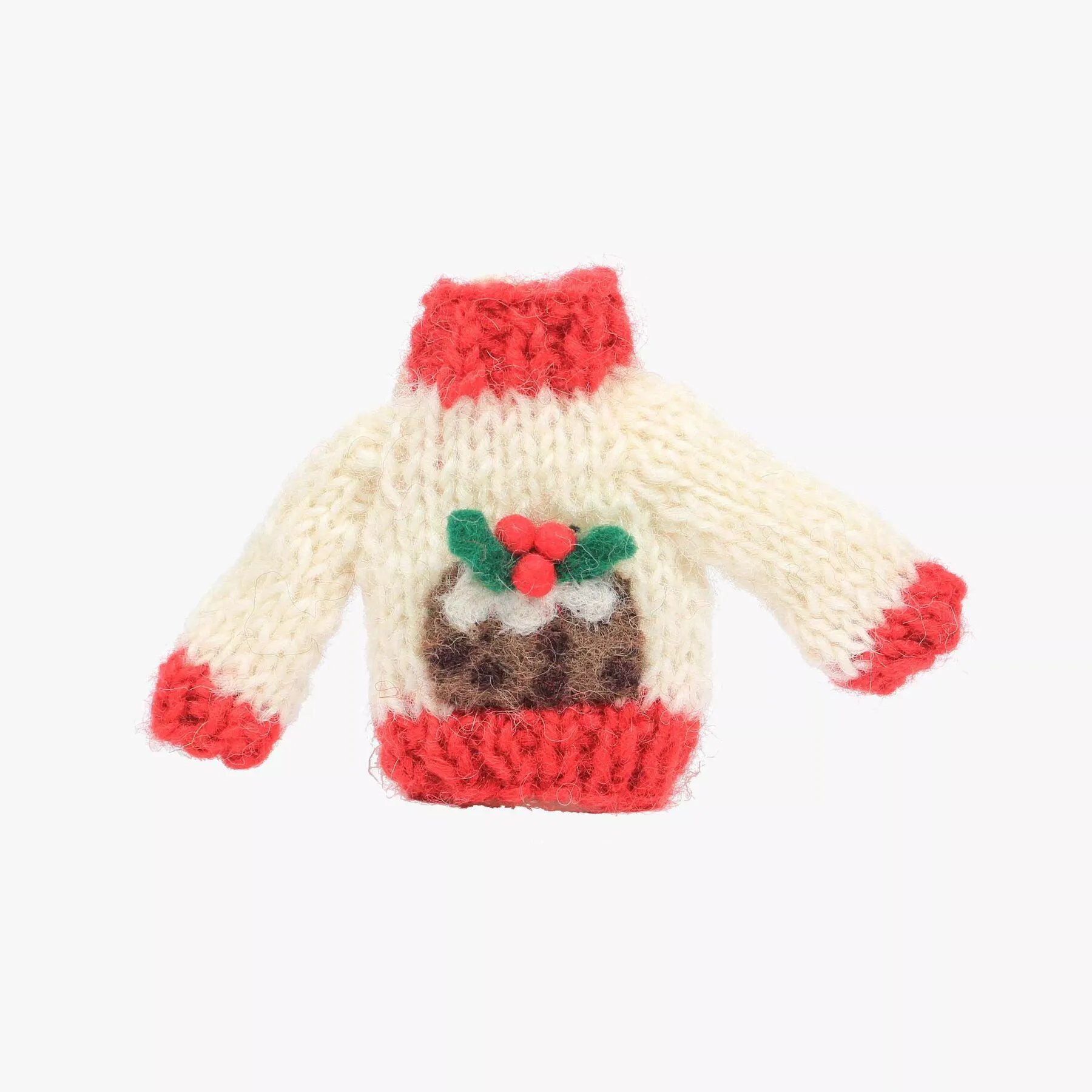 Christmas Jumper Wool Decoration