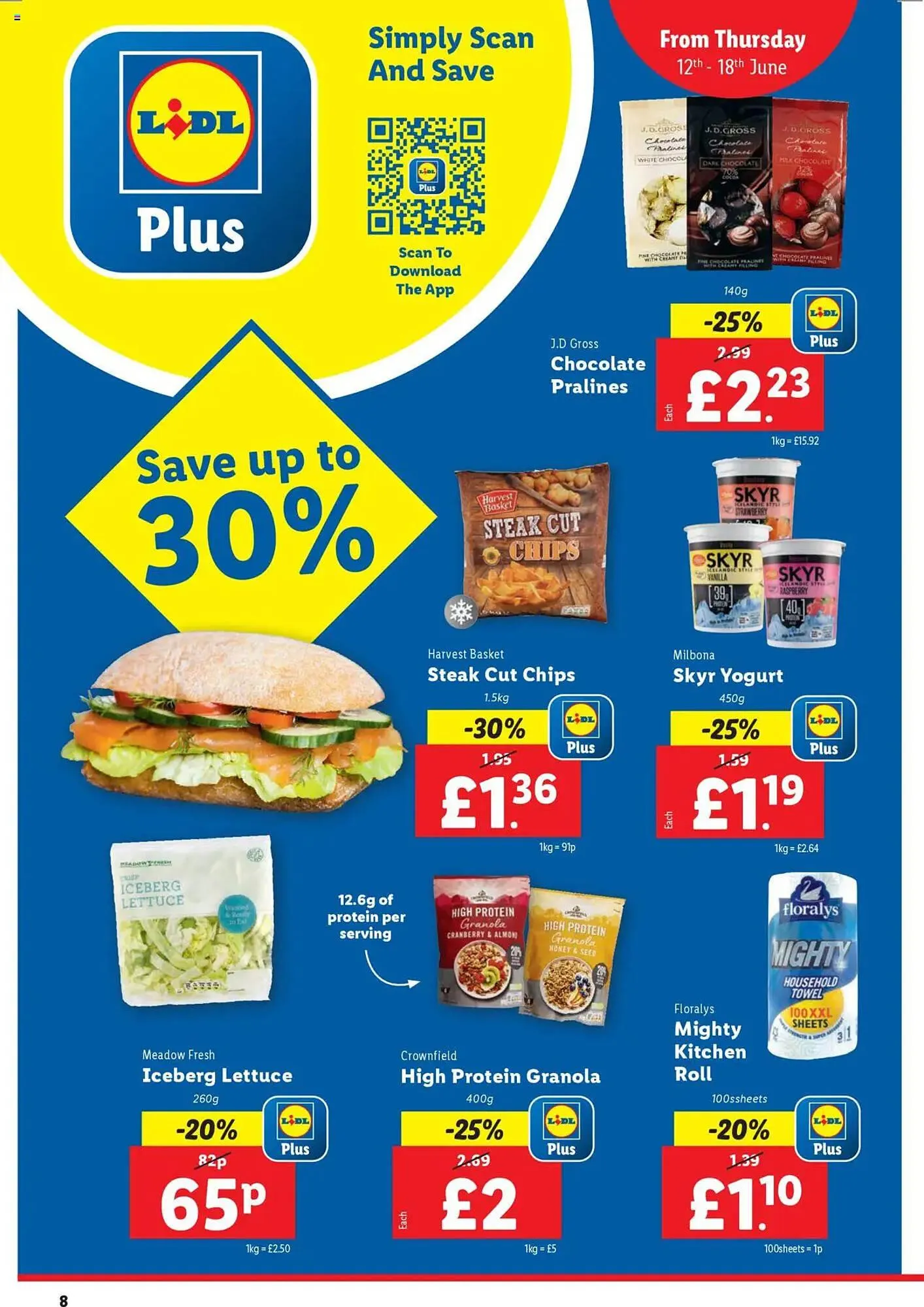 Lidl leaflet from 12 June to 18 June 2025 - Catalogue Page 8