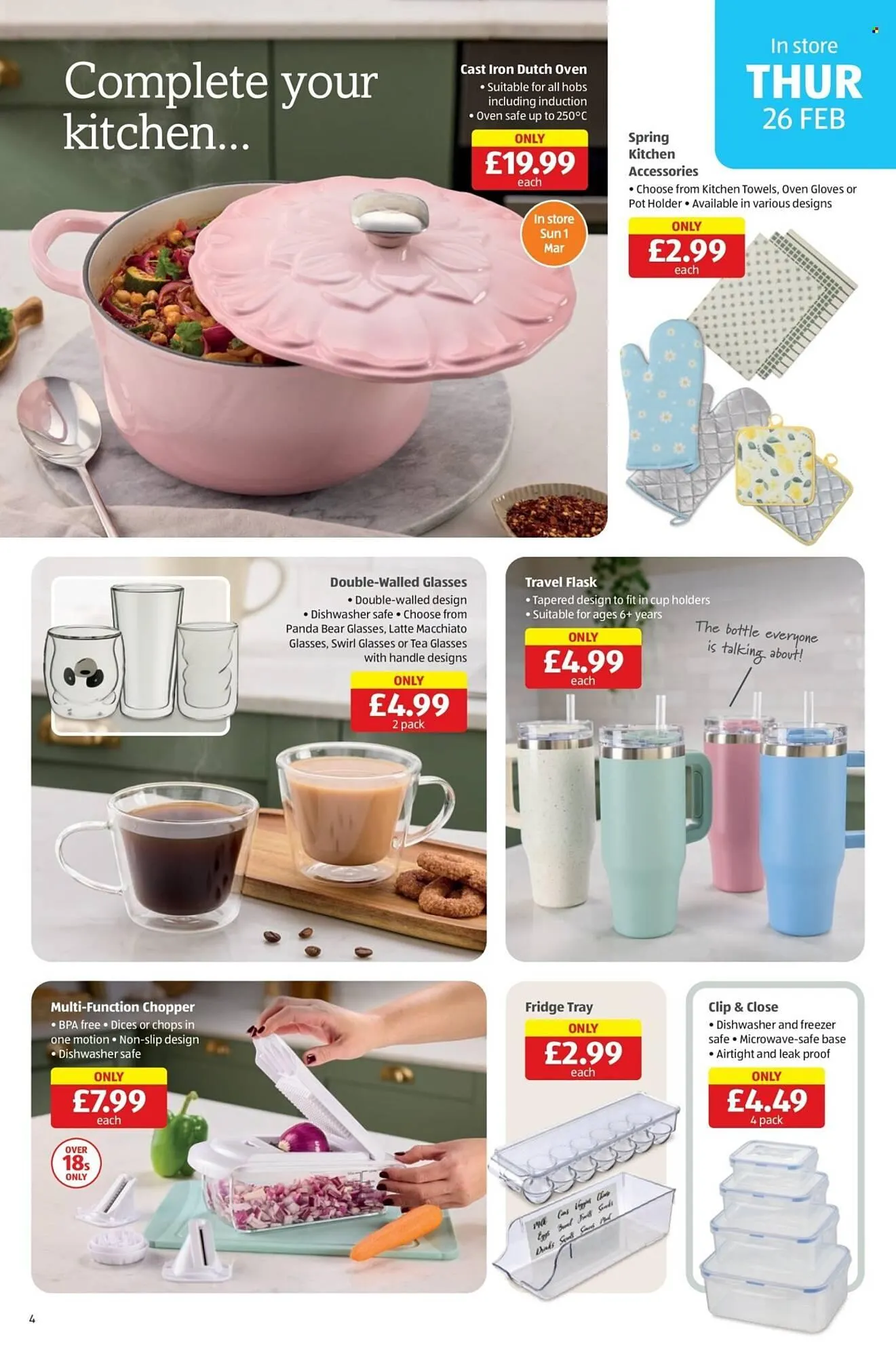 Aldi leaflet from 26 February to 26 February 2026 - Catalogue Page 4