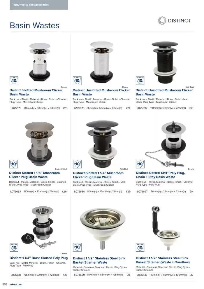 Bathroom Collection 2025 from 6 February to 31 December 2025 - Catalogue Page 210