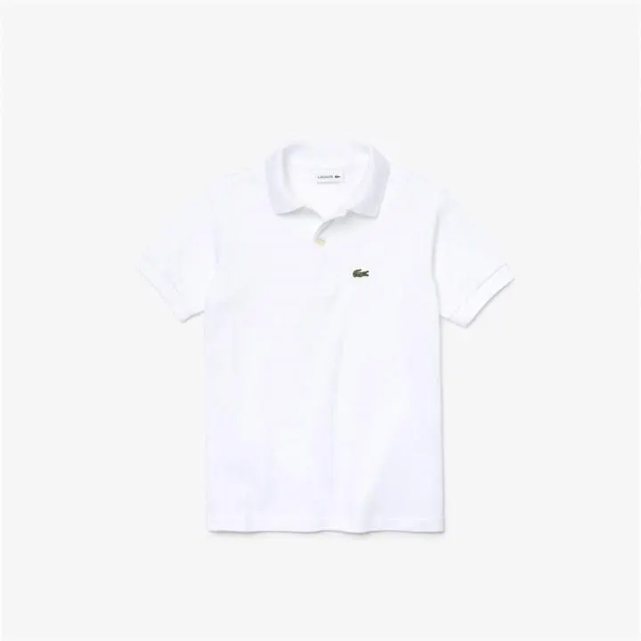 Junior Boys Pique Logo Polo Shirt