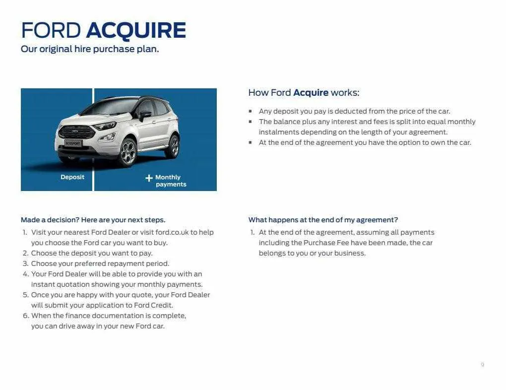 Ford Weekly Offers from 12 January to 29 February 2024 - Catalogue Page 9