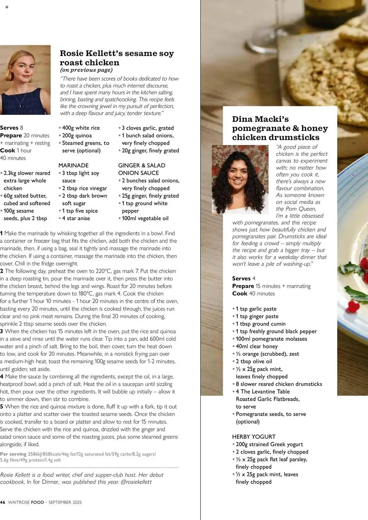 Waitrose leaflet from 1 September to 1 October 2025 - Catalogue Page 46