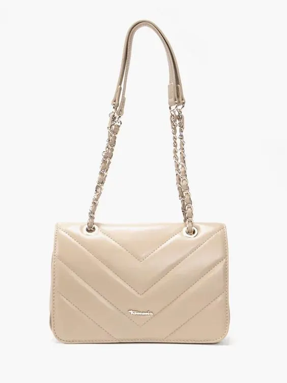 Tamaris Taupe Chain Handle Hand Bag