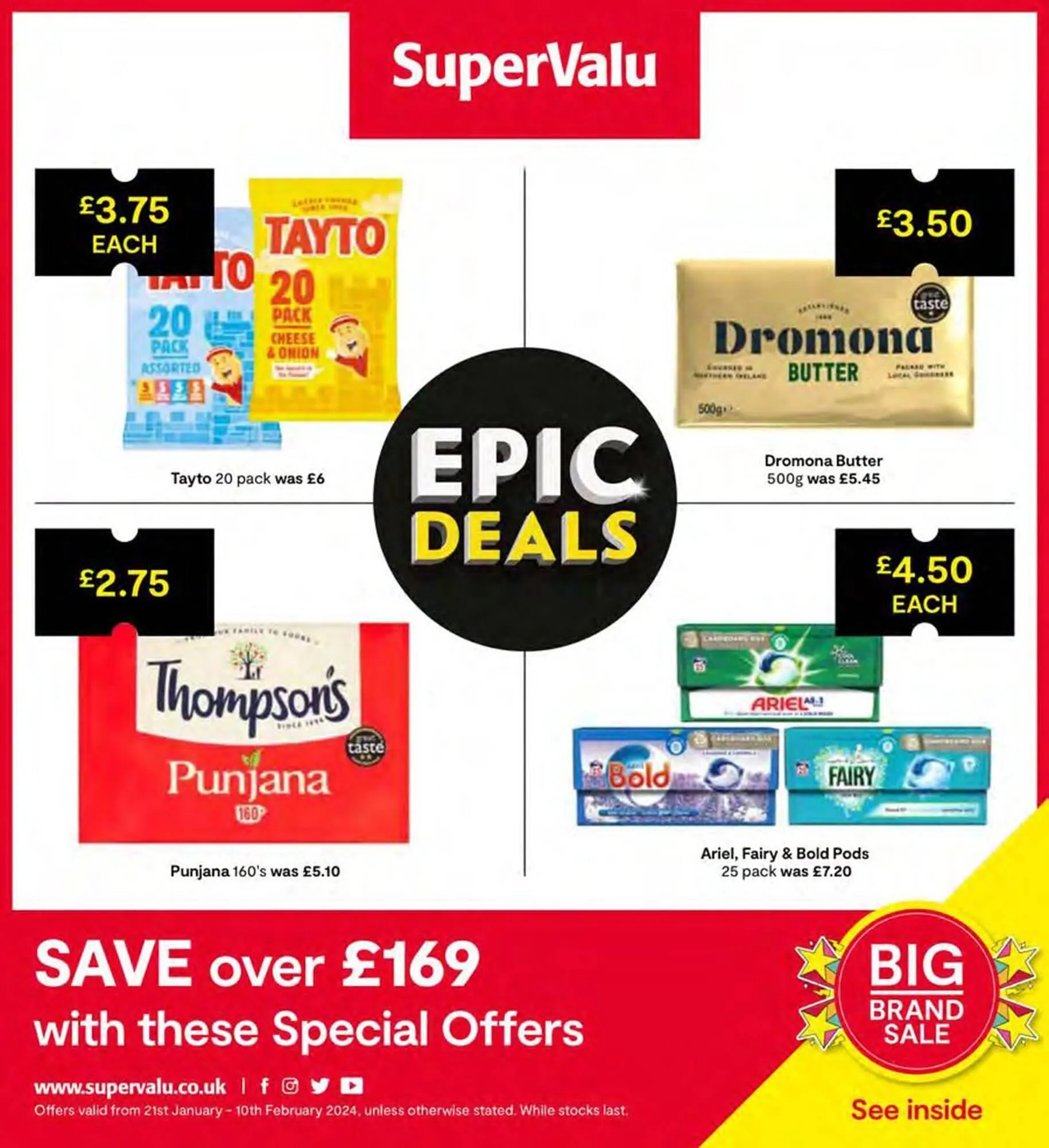 SuperValu leaflet from 21 January to 10 February 2024 - Catalogue Page
