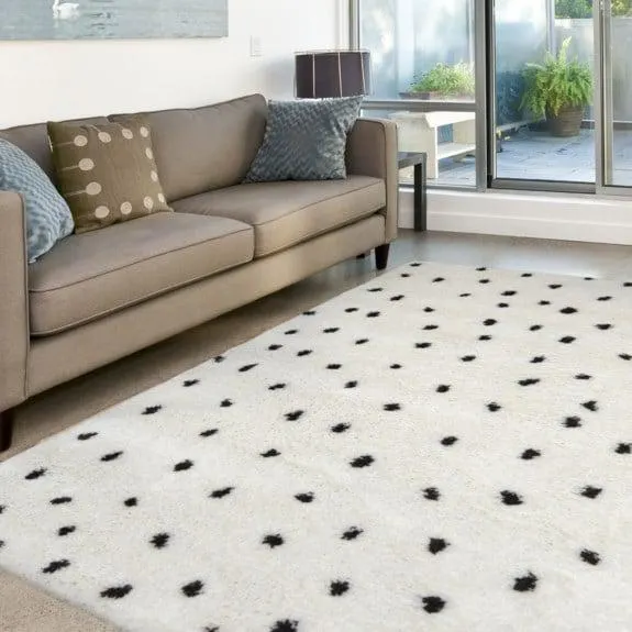 Iona Monochrome Spots Rug