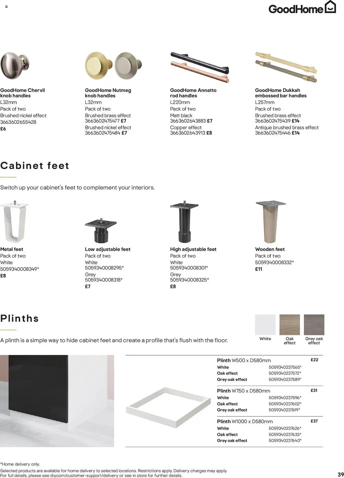 B&Q leaflet from 22 November to 31 May 2025 - Catalogue Page 39