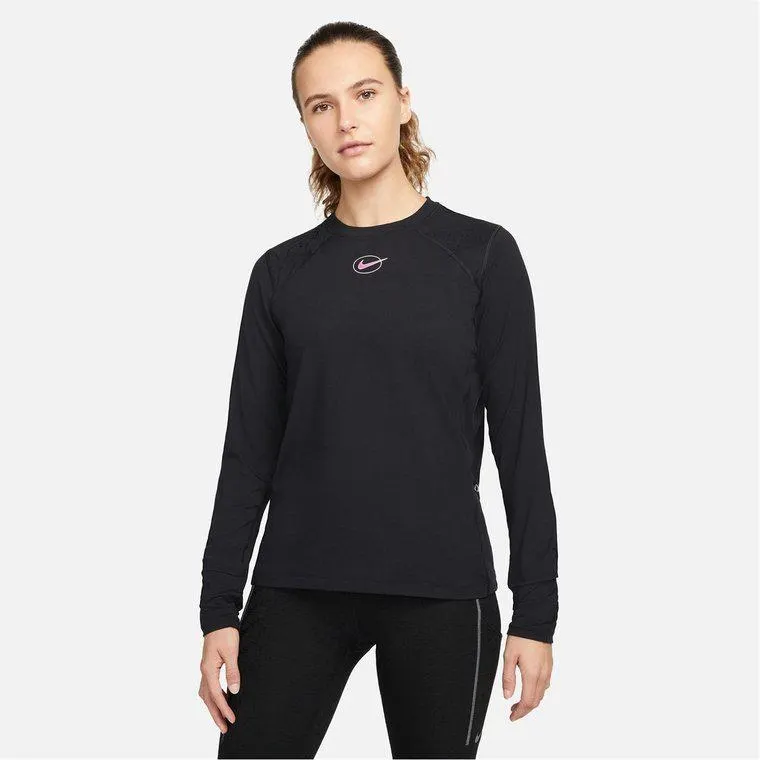 Nike Dri Fit Icon Long Sleeve Top Womens