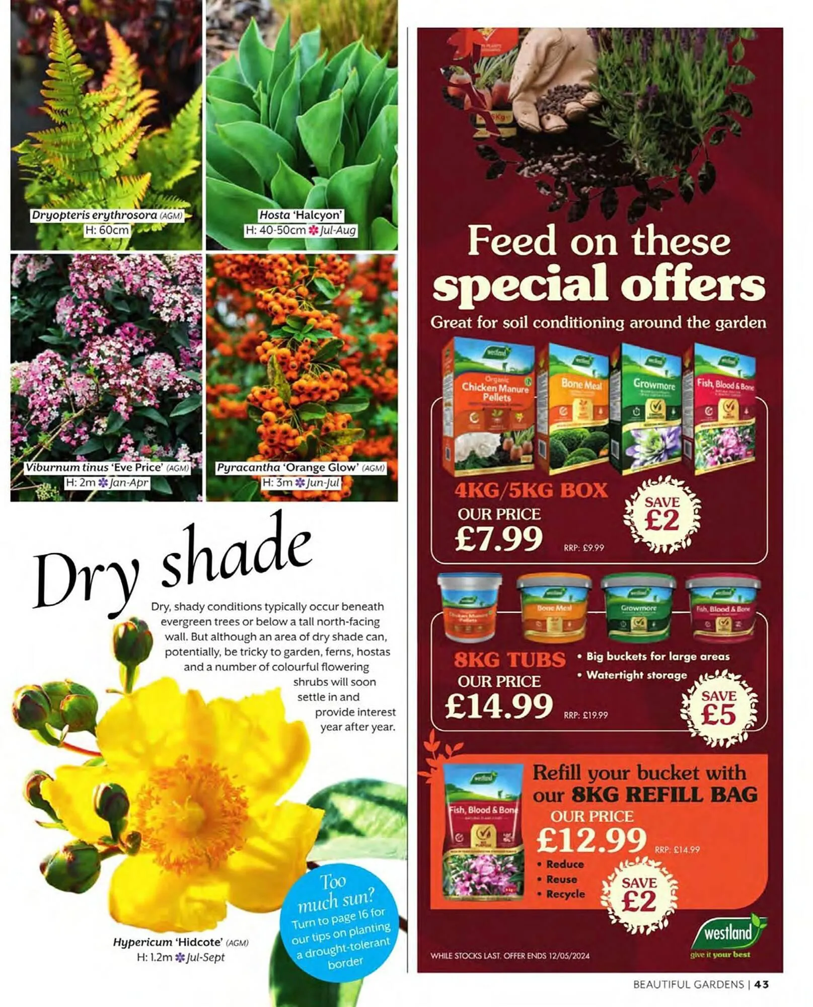 Squires Garden Centres leaflet from 1 March to 31 May 2024 - Catalogue Page 43