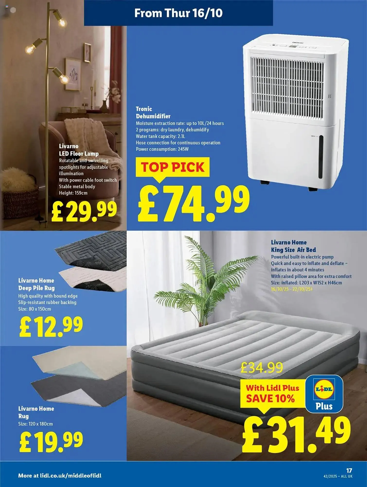 Lidl leaflet from 16 October to 23 October 2025 - Catalogue Page 17