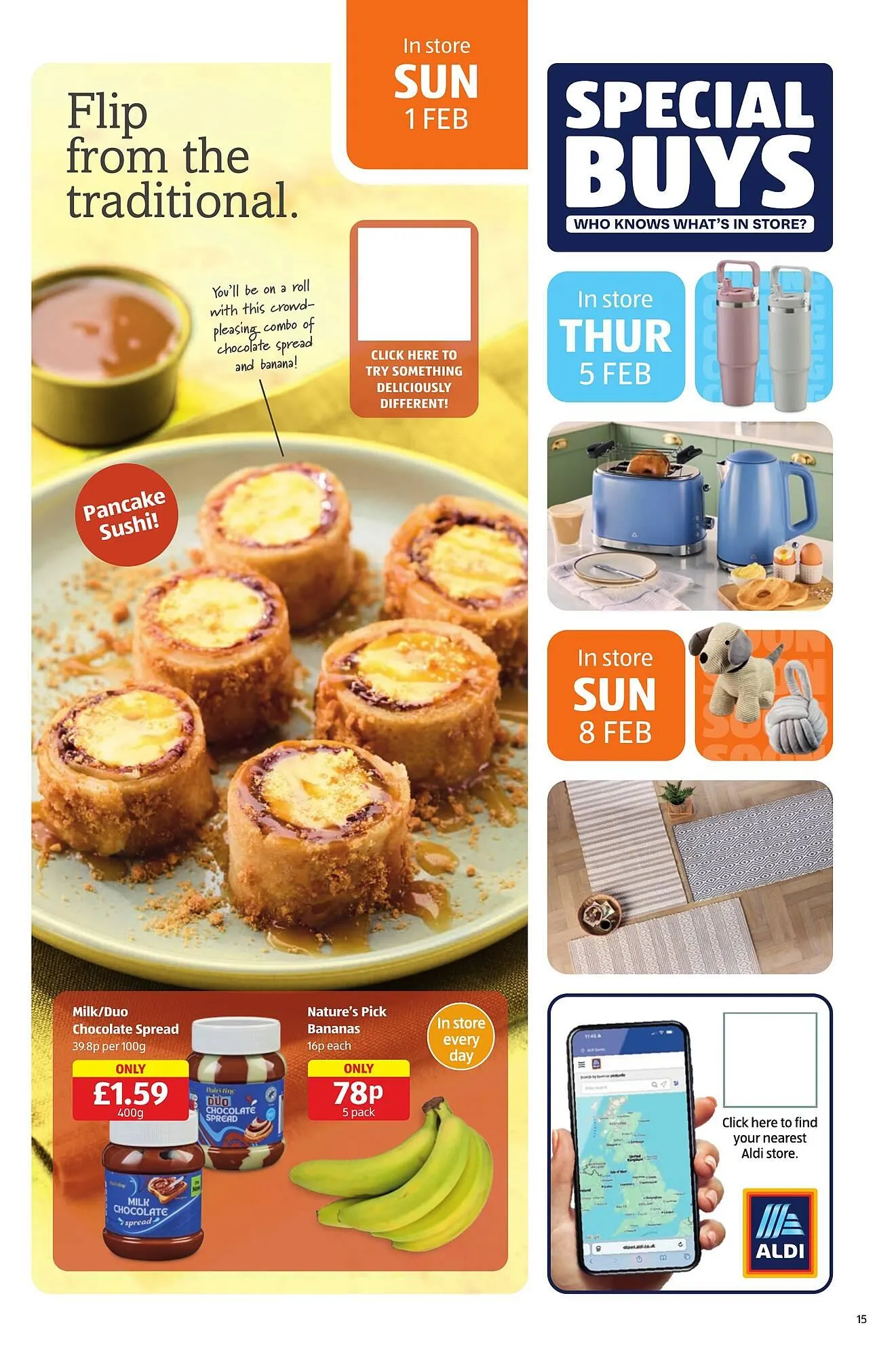 Aldi leaflet from 29 January to 1 February 2026 - Catalogue Page 15
