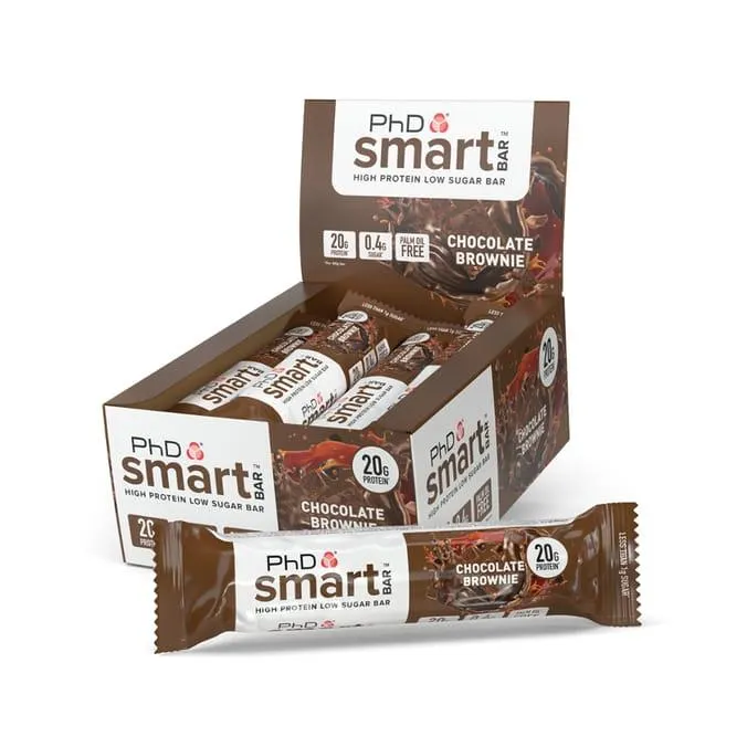 PhD Smart Protein Bar Chocolate Brownie 64g x 12